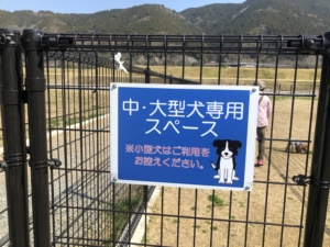 中・大型犬専用スペース