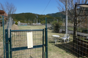 小型犬エリアです