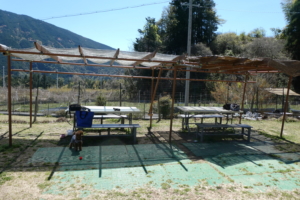 テーブルと椅子